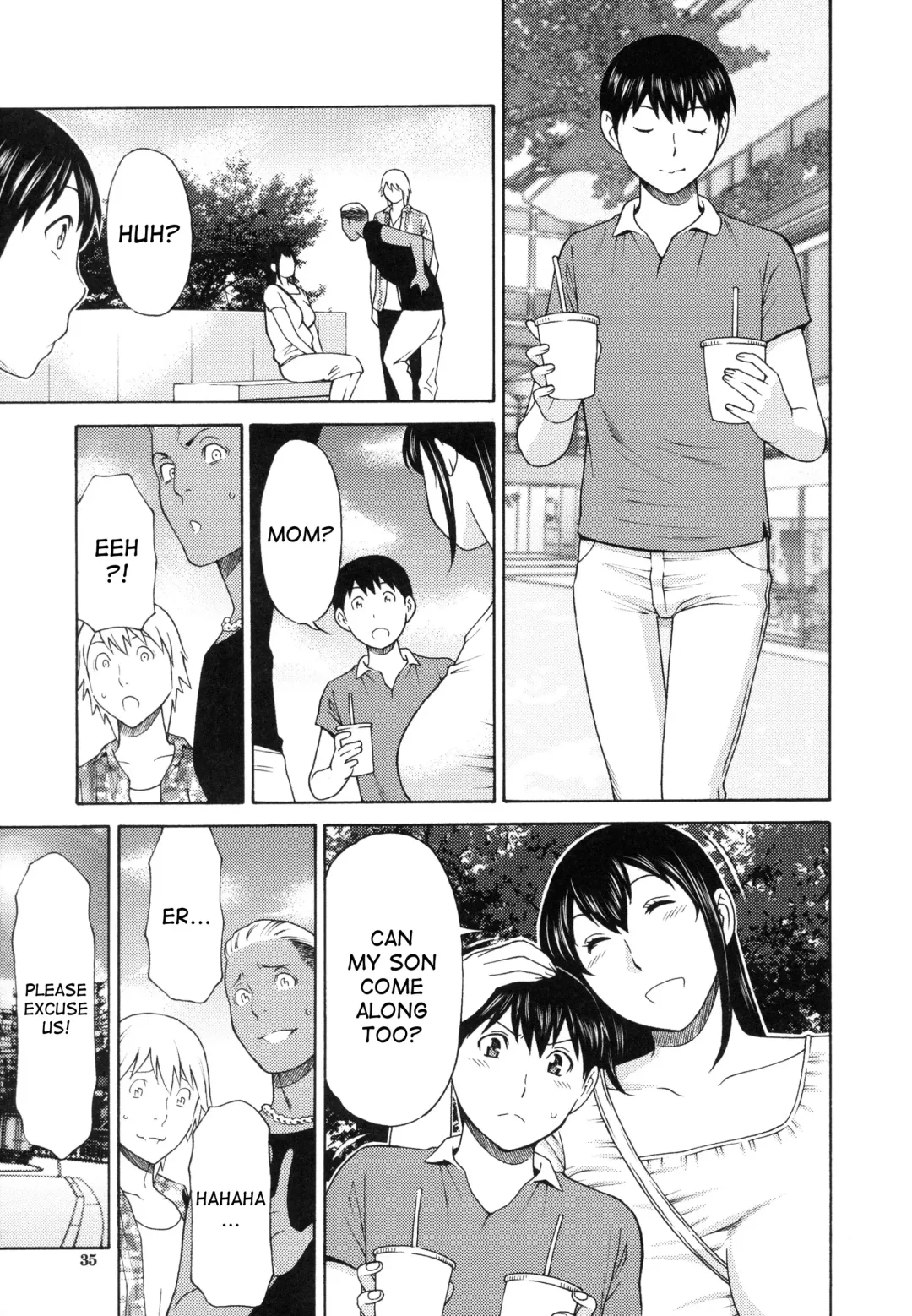 [Takasugi Kou] Oyako Kurashi + Futari Kurashi -Kyuujitsu Hen- Fhentai - Page 34