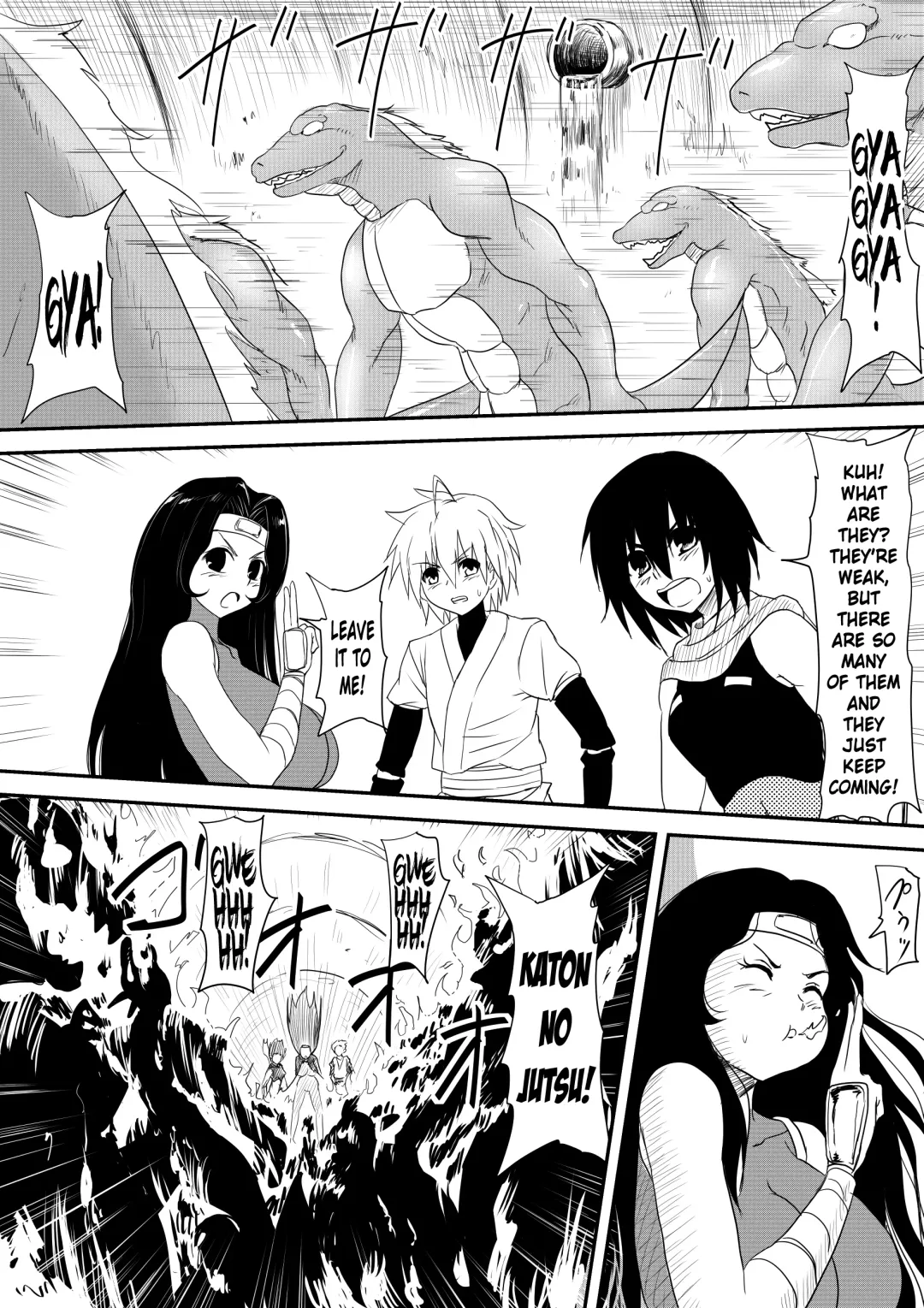 Jinrui Haiboku Monogatari ~Ryoujoku Soshite Kaijin-ka...~ Fhentai - Page 38