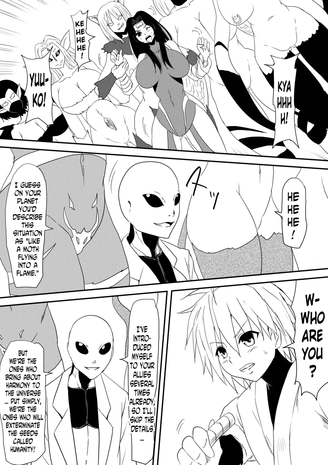Jinrui Haiboku Monogatari ~Ryoujoku Soshite Kaijin-ka...~ Fhentai - Page 41