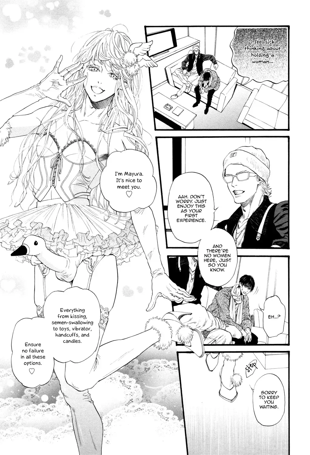 [Ike Reibun] Bi no Kyoujin ~ X Side ~ Ch. 1-4 (decensored) Fhentai.net - Page 96