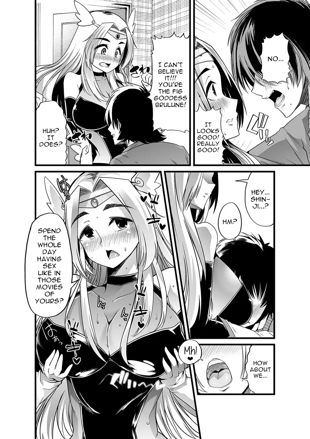 [Goya] Boku no Sukatoro Megami-sama ~Ichijiku Megami Brulune~ | My Scat Goddess ~Fig Goddess Brulune~ Fhentai - Page 8