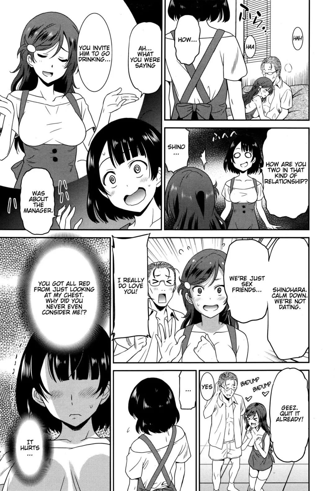 [Otono Natsu] Hataraku Onnanoko -Waitress Hen- | Working Girl -Waitress Chapter- Fhentai.net - Page 9