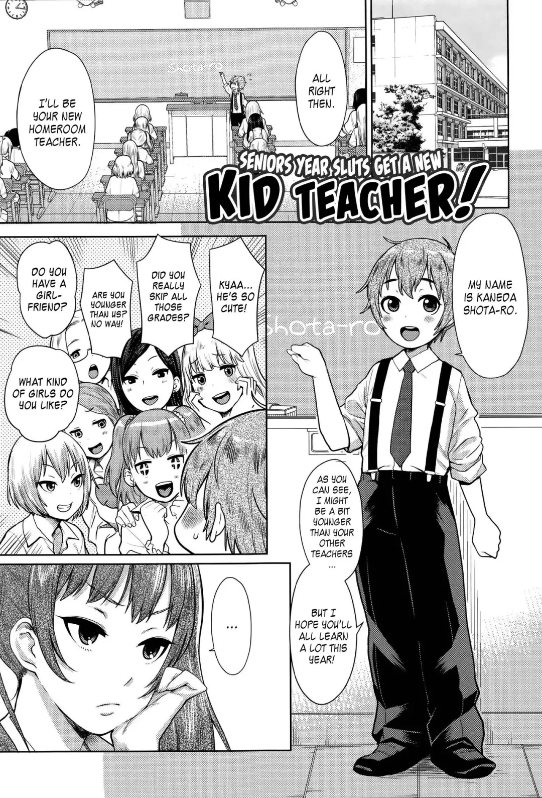 Read [Agata] Sannen Bitch-Gumi, Kodomo Sensei | Senior Year Sluts Get a New Kid Teacher - Fhentai.net