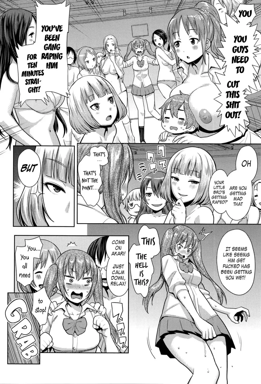 [Agata] Sannen Bitch-Gumi, Kodomo Sensei | Senior Year Sluts Get a New Kid Teacher Fhentai.net - Page 19