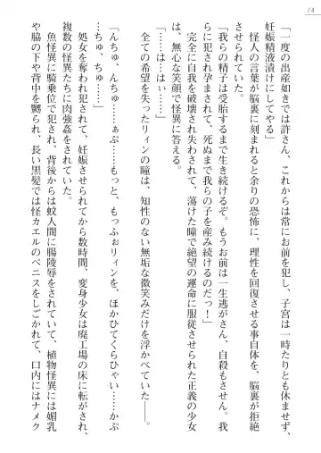 [Hinakuma - Ookuma Tanuki] Kaijin Hunter Riin Fhentai - Page 74