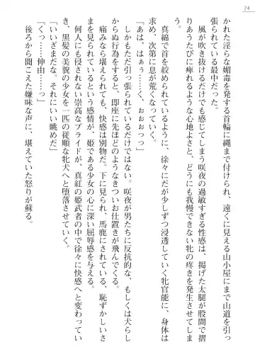 [Arai Yuu - Maruto] Samurai Slave Gaiden - Nikuetsu no Mesuinu Choukyou Fhentai - Page 24