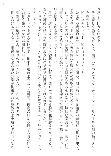 [Arai Yuu - Nakazawa Hinoto] Kurenai no Hakai Tenshi Scarlet Gaiden - Nikuetsu no Gokuhi Chiryou Fhentai - Page 9