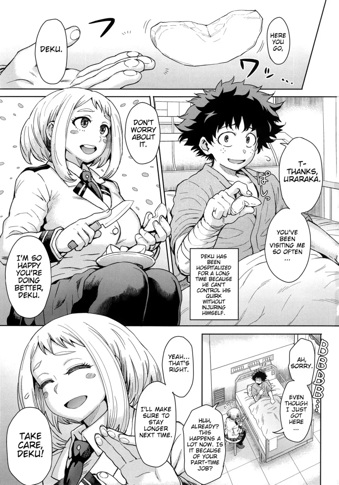 [Itou Eight] Uraraka Ura Fuuzoku | Uraraka's Behind-the-Scenes Prostitution Fhentai - Page 3