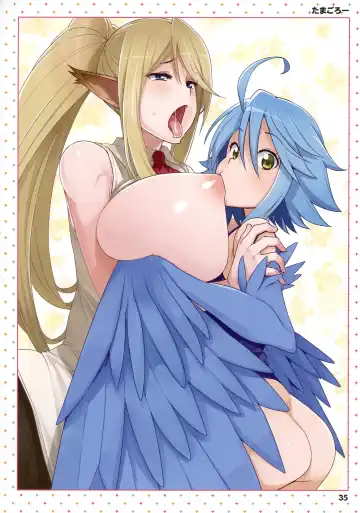 Monster Musume no Iru Nichijou -Everyday Life with Monster Girls- ANOTHER CREATOR VISUAL FAN BOOK Fhentai.net - Page 35