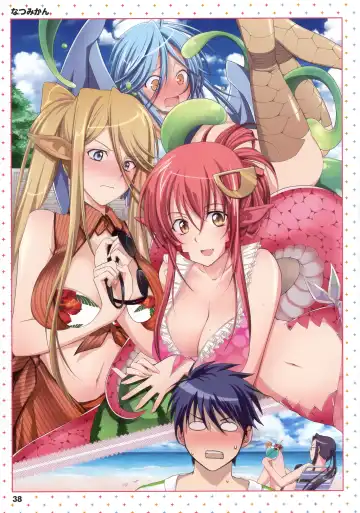 Monster Musume no Iru Nichijou -Everyday Life with Monster Girls- ANOTHER CREATOR VISUAL FAN BOOK Fhentai.net - Page 38