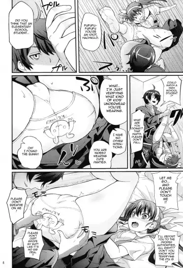 [Yakumi Benishouga] Pachimonogatari Part 2: Mayoi Loli Hari Body!! Fhentai - Page 7