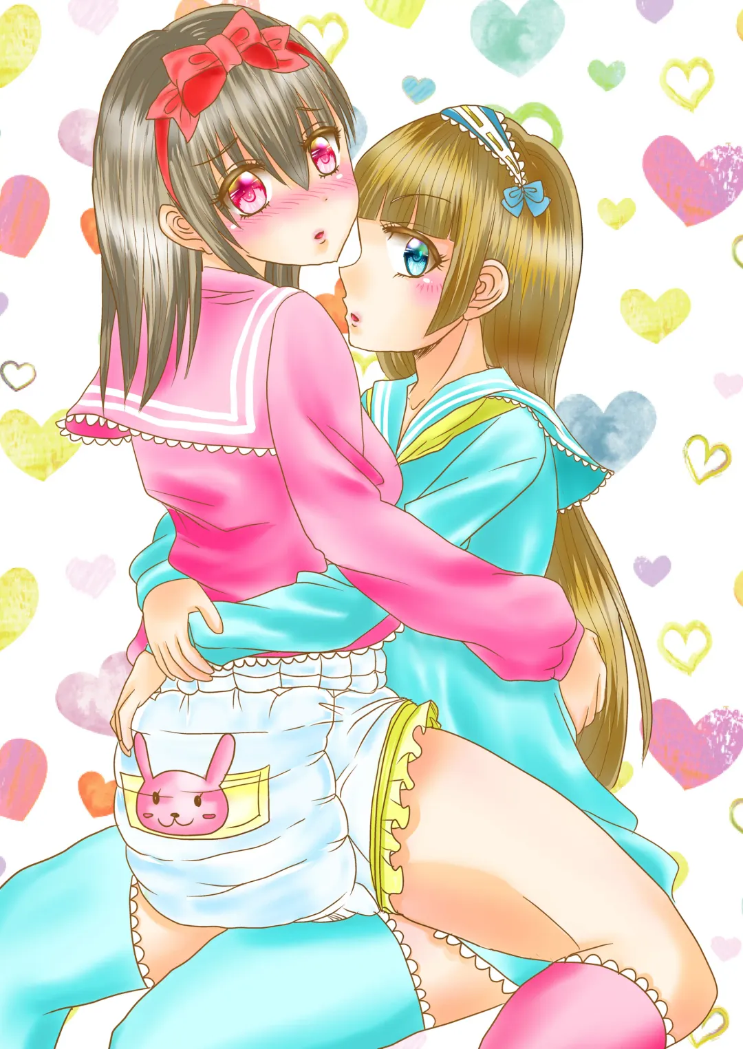 [Goya] "Omutsukko PARTY! 3" Omutsukko Petit Only Event Omu Fes 3 Kaisai Kinen Goudoushi Fhentai - Page 64