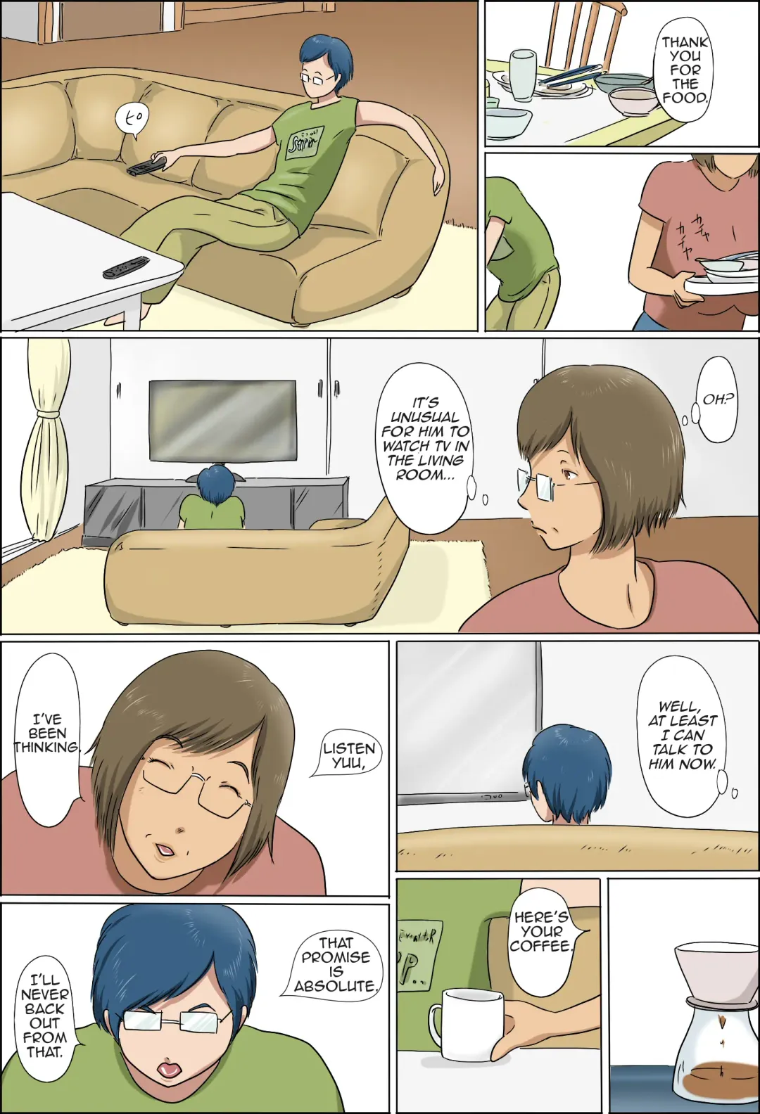 Haha to Musuko no Kazoku Seikatsu | Family Life of Mother and Son Fhentai - Page 10
