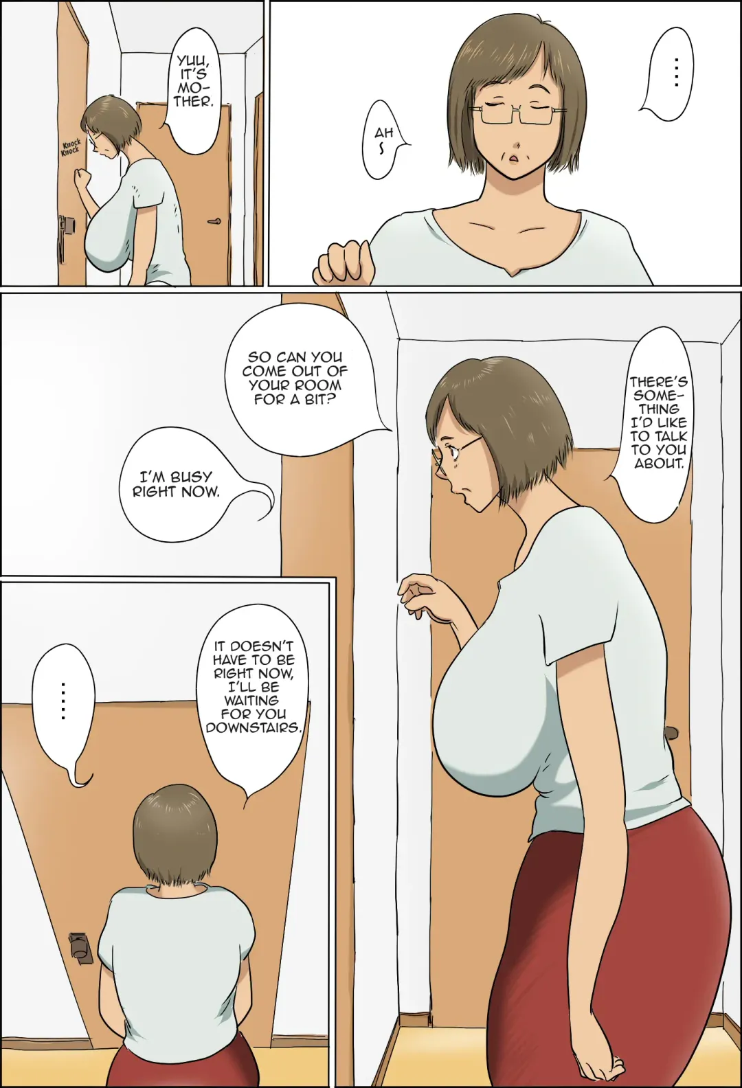 Haha to Musuko no Kazoku Seikatsu | Family Life of Mother and Son Fhentai - Page 2