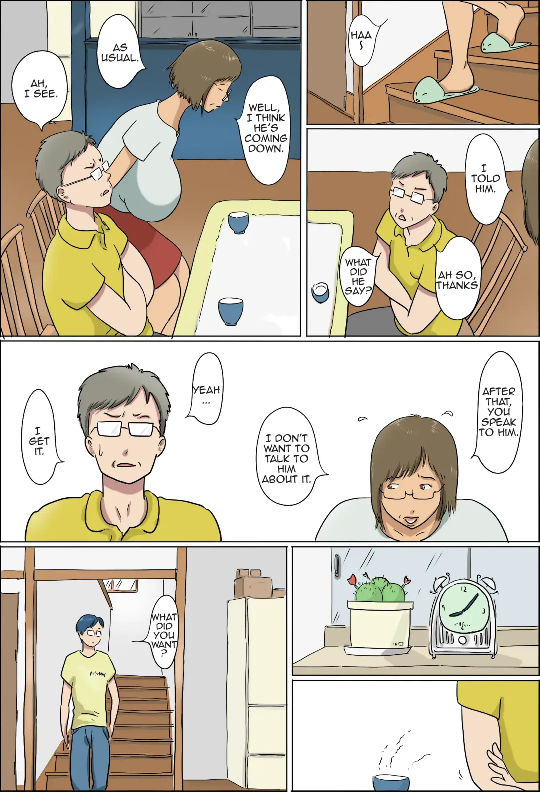 Haha to Musuko no Kazoku Seikatsu | Family Life of Mother and Son Fhentai - Page 3