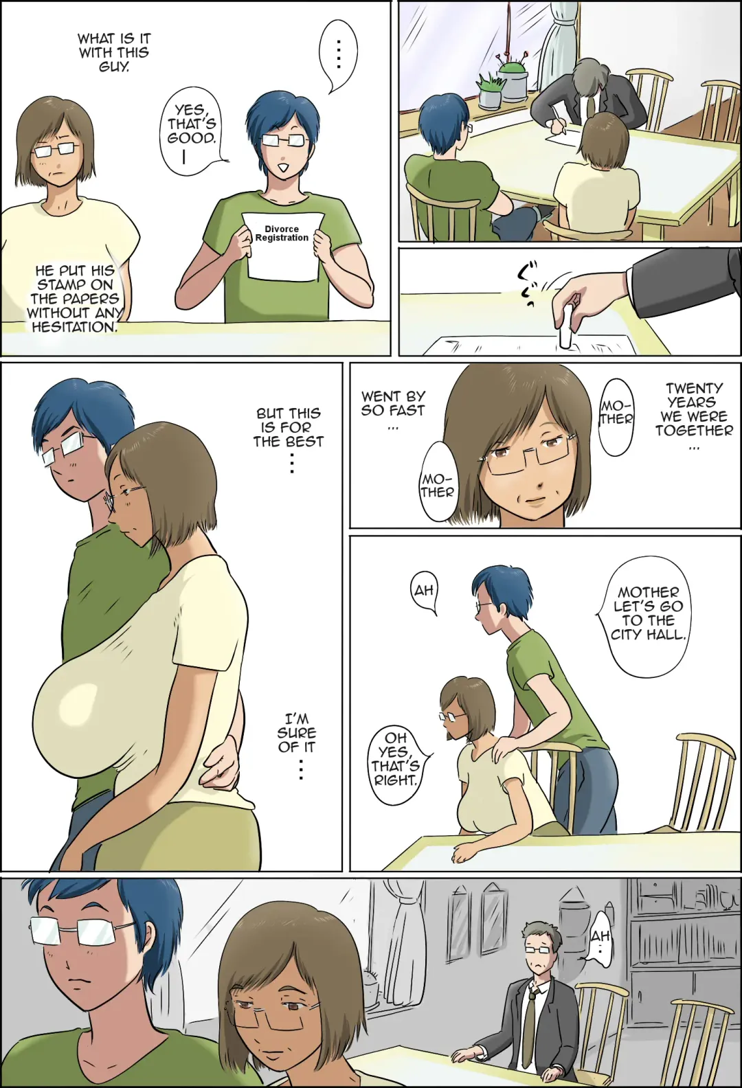Haha to Musuko no Kazoku Seikatsu | Family Life of Mother and Son Fhentai - Page 86