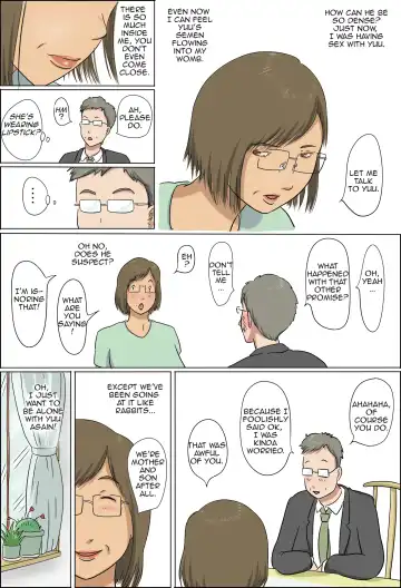 Haha to Musuko no Kazoku Seikatsu | Family Life of Mother and Son Fhentai - Page 74
